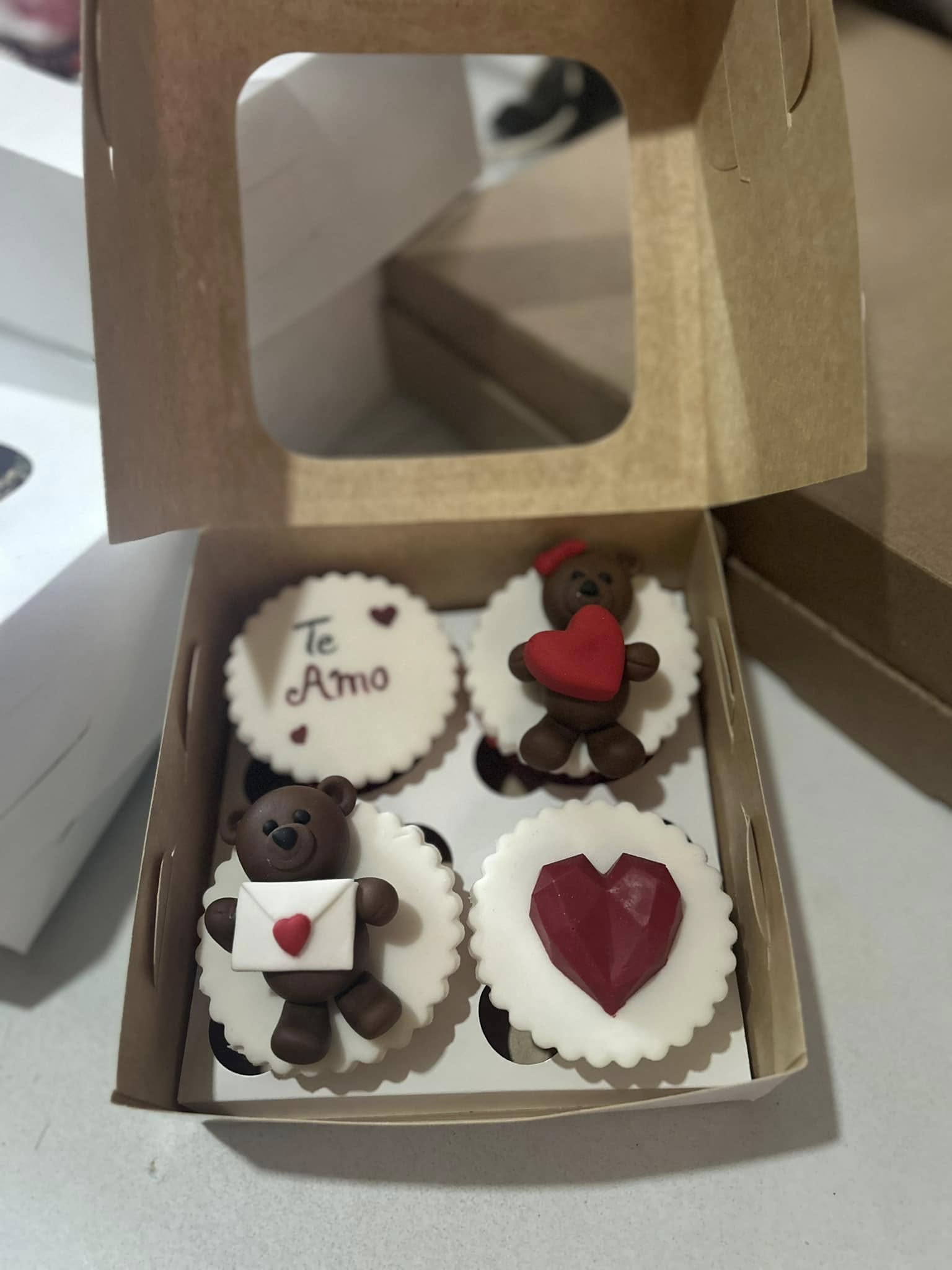 Cupcakes con Decoración en Fondant